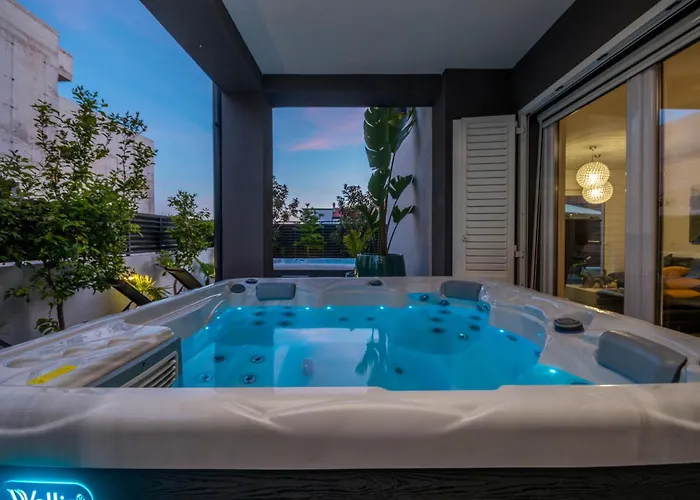 Appartement Luxury Villa Ledenko Private Pool Jacuzzi Garden *